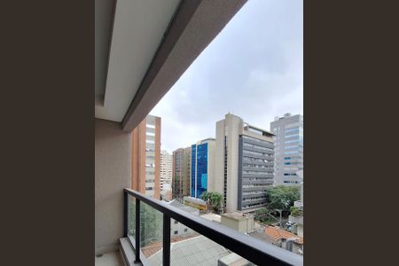 Varanda de apartamento à venda com 1 quarto, 21m² em Paraíso, São Paulo