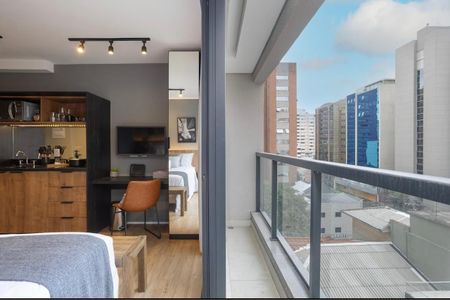 Sala / Quarto de apartamento à venda com 1 quarto, 21m² em Paraíso, São Paulo
