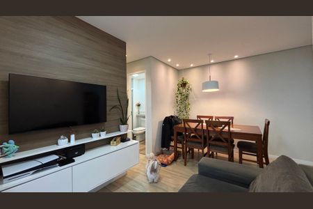 Sala - Sala de Jantar de apartamento à venda com 2 quartos, 49m² em Vila Valparaíso, Santo André