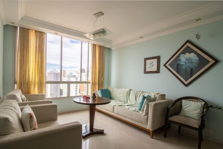 Sala de apartamento à venda com 3 quartos, 175m² em Vila Itapura, Campinas