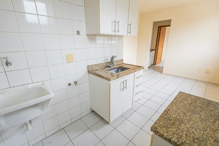 cozinha de kitnet/studio para alugar com 1 quarto, 37m² em Liberdade, Belo Horizonte