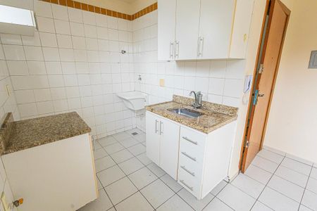 cozinha de kitnet/studio para alugar com 1 quarto, 37m² em Liberdade, Belo Horizonte