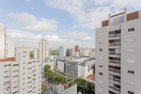 Vista da Sala de kitnet/studio para alugar com 1 quarto, 35m² em Jardins, São Paulo