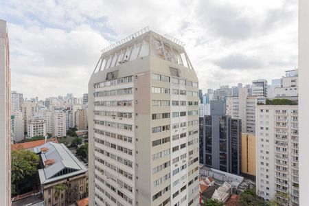 Vista da Sala de kitnet/studio para alugar com 1 quarto, 35m² em Jardins, São Paulo
