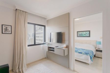 Sala de kitnet/studio para alugar com 1 quarto, 35m² em Jardins, São Paulo
