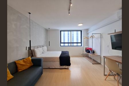 Sala-Quarto de apartamento para alugar com 1 quarto, 34m² em Centro, Rio de Janeiro