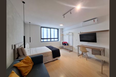 Sala-Quarto de apartamento para alugar com 1 quarto, 34m² em Centro, Rio de Janeiro