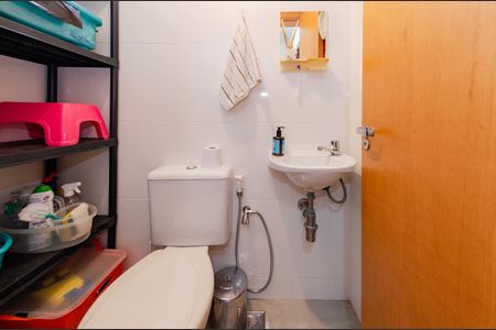 Apartamento à venda com 121m², 3 quartos e 3 vagasBanheiro de serviço