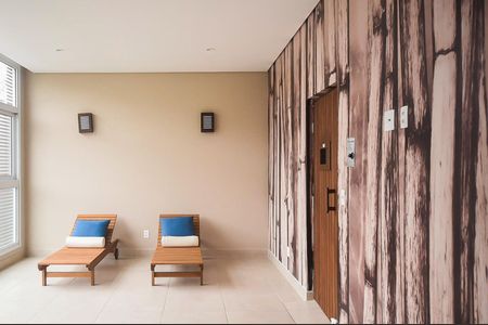 Apartamento para alugar com 48m², 2 quartos e 1 vagaSauna