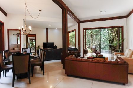 sala de casa de condomínio à venda com 3 quartos, 1200m² em Casa Branca, Brumadinho