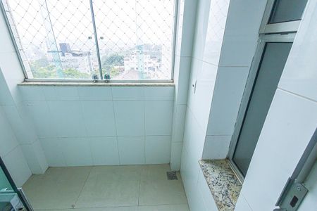area de serviço de apartamento à venda com 3 quartos, 73m² em Santa Rosa, Belo Horizonte