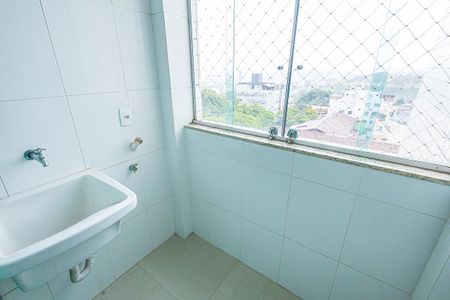 area de serviço de apartamento à venda com 3 quartos, 73m² em Santa Rosa, Belo Horizonte