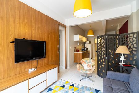 Sala de apartamento à venda com 1 quarto, 72m² em Bela Vista, São Paulo