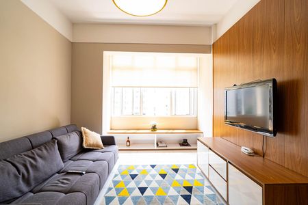 Sala de apartamento à venda com 1 quarto, 72m² em Bela Vista, São Paulo