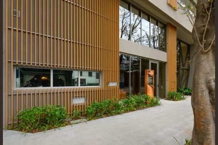 Studio para alugar com 32m², 1 quarto e 1 vagaFachada