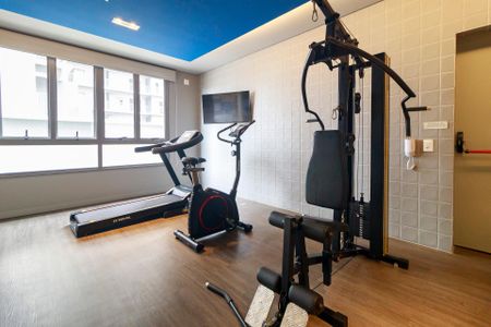 Studio para alugar com 25m², 0 quarto e sem vagaAcademia