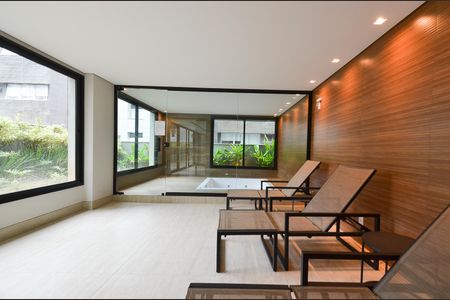 Apartamento para alugar com 63m², 2 quartos e 2 vagas Apartamento para alugar com 63m², 2 quartos e 2 vagasArea de descanso/ Sauna