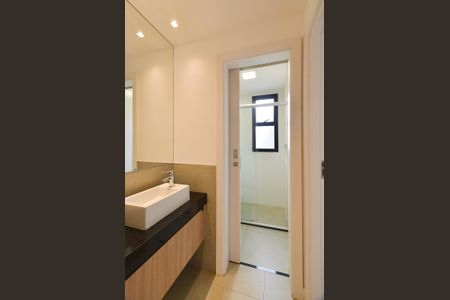 Apartamento para alugar com 63m², 2 quartos e 2 vagas Apartamento para alugar com 63m², 2 quartos e 2 vagasBanheiro social