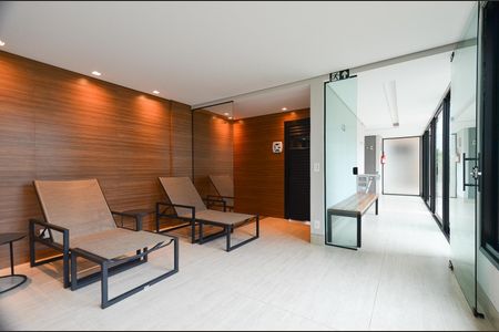 Apartamento para alugar com 63m², 2 quartos e 2 vagas Apartamento para alugar com 63m², 2 quartos e 2 vagasArea de descanso/ Sauna