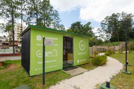 Apartamento para alugar com 43m², 2 quartos e 1 vaga Apartamento para alugar com 43m², 2 quartos e 1 vagaÁrea comum - Mercadinho