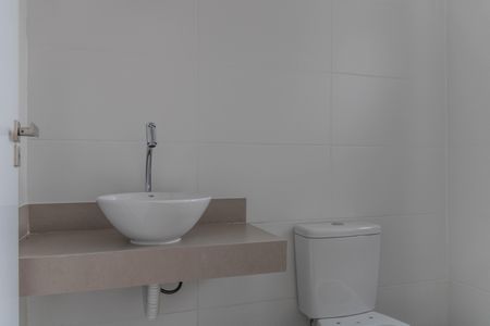 Banheiro da Suíte de apartamento à venda com 2 quartos, 67m² em Grajaú, Belo Horizonte