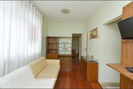 Sala Ambientes de apartamento à venda com 2 quartos, 60m² em Santo Antônio, Belo Horizonte