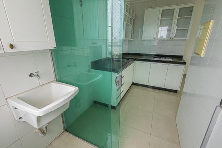 area de serviço de apartamento à venda com 3 quartos, 73m² em Santa Rosa, Belo Horizonte
