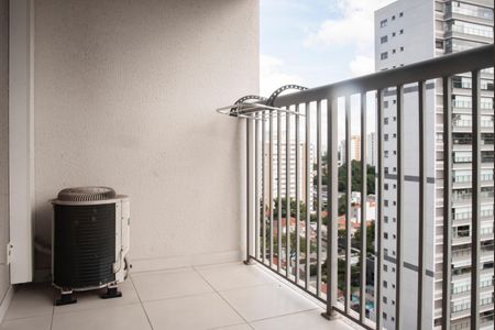 Varanda de kitnet/studio para alugar com 1 quarto, 32m² em Vila Clementino, São Paulo