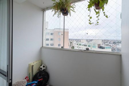 Varanda da sala de apartamento à venda com 3 quartos, 70m² em Ouro Preto, Belo Horizonte