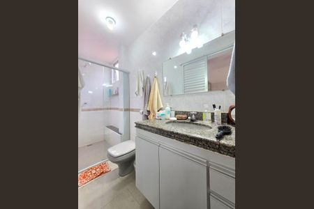 Banheiro da Suíte  de apartamento à venda com 3 quartos, 80m² em Sagrada Família, Belo Horizonte