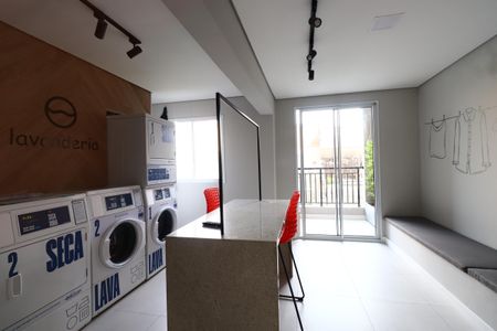 Studio para alugar com 25m², 1 quarto e sem vagaLavanderia