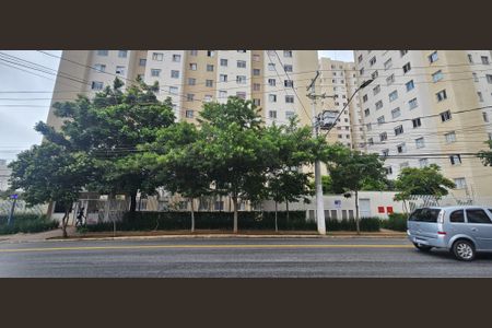 Apartamento para alugar com 33m², 2 quartos e sem vaga Apartamento para alugar com 33m², 2 quartos e sem vagaFachada do condomínio - Placa instalada na fachada - Código da placa: YIXW-945