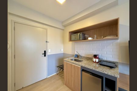 Studio para alugar com 22m², 1 quarto e sem vagaCozinha 