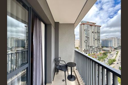 Studio para alugar com 22m², 1 quarto e sem vagaSacada