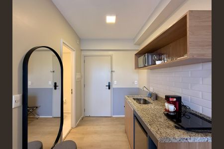 Studio para alugar com 22m², 1 quarto e sem vagaCozinha 