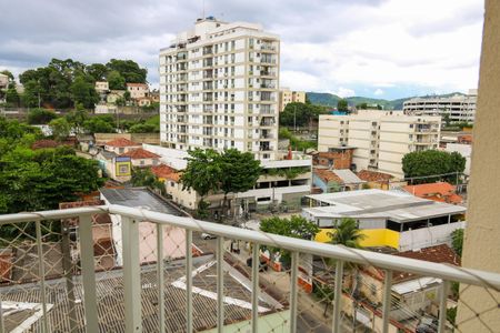 Varanda da Sala de apartamento à venda com 3 quartos, 68m² em Engenho de Dentro, Rio de Janeiro