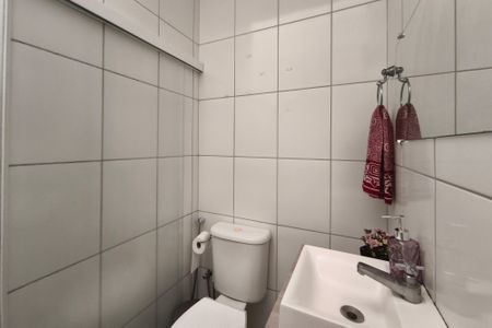 Casa de condomínio para alugar com 93m², 2 quartos e 1 vagaBanheiro