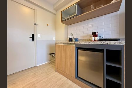 Studio à venda com 22m², 0 quarto e sem vagaCozinha 