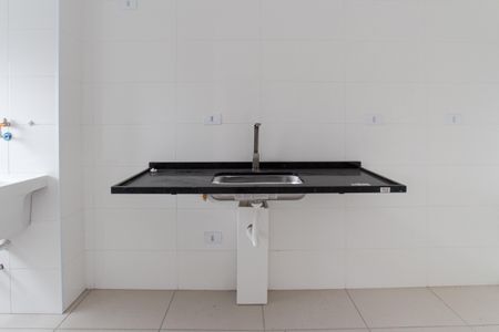 Apartamento para alugar com 46m², 2 quartos e sem vaga Apartamento para alugar com 46m², 2 quartos e sem vagaCozinha e Área de Serviço