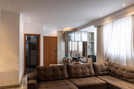 Sala de apartamento à venda com 3 quartos, 100m² em Buritis, Belo Horizonte
