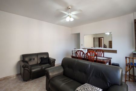 Sala de apartamento para alugar com 2 quartos, 80m² em Balneario Flórida, Praia Grande