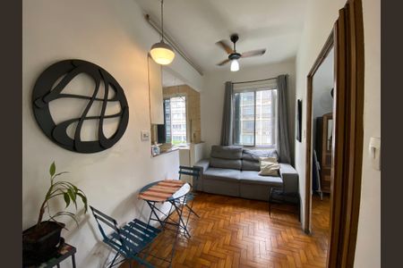 Sala de apartamento para alugar com 1 quarto, 40m² em Campos Elíseos, São Paulo