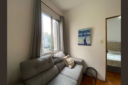Sala de apartamento para alugar com 1 quarto, 40m² em Campos Elíseos, São Paulo