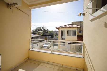 Casa de condomínio para alugar com 71m², 2 quartos e 1 vagaVaranda do quarto 1