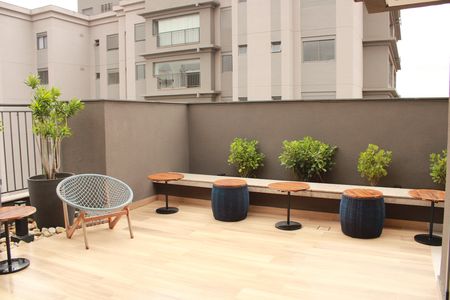 Área comum - Churrasqueira de apartamento à venda com 1 quarto, 27m² em Vila São José, São Paulo