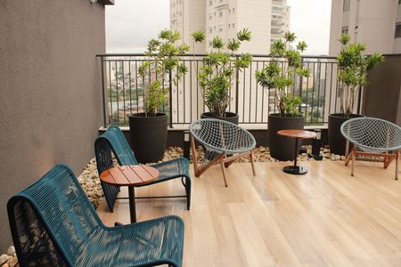 Apartamento para alugar com 27m², 1 quarto e sem vagaÁrea comum - Churrasqueira