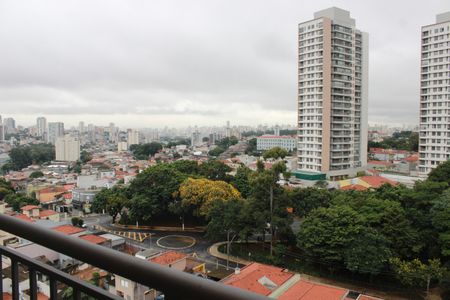 Varanda da Sala de apartamento à venda com 1 quarto, 27m² em Vila São José, São Paulo