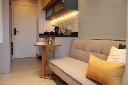 Apartamento para alugar com 27m², 1 quarto e sem vagaSala