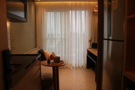 Sala de apartamento à venda com 1 quarto, 27m² em Vila São José, São Paulo