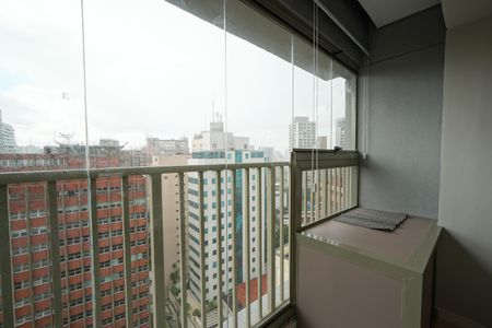 Studio para alugar com 23m², 1 quarto e sem vagaVaranda